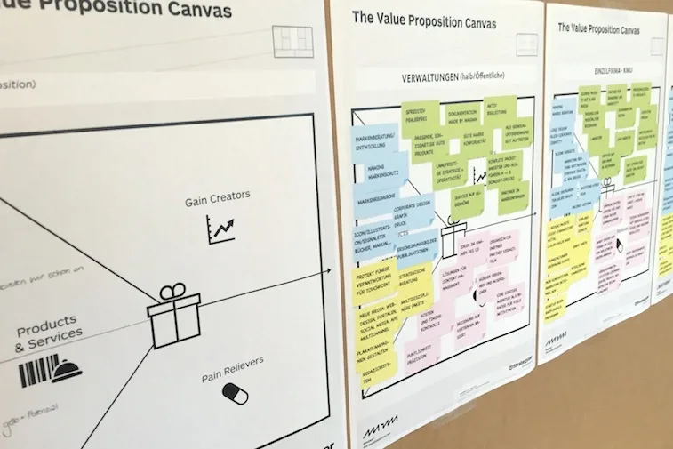 Support de travail et notes pour la conception d'une proposition de valeur, archive Opopoï